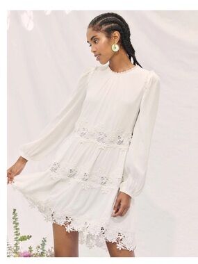 SAYLOR Laramie Embroidered Dress